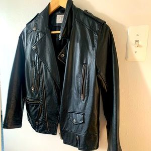 Zara Vegan Leather Jacket